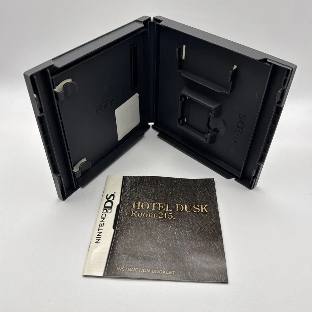 Hotel Dusk Room 215 (Nintendo DS, 2007) NO GAME - Original Case & Manual Only
